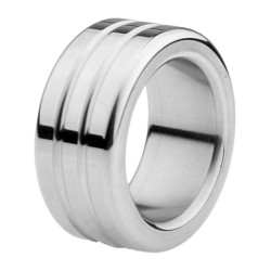 MenSteel Cockring Duty Ring Largeur 15mm